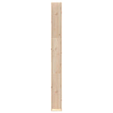vidaXL Buitendouche 226 cm Massief grenenhout en roestvrijstaal