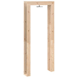 vidaXL Buitendouche 226 cm Massief grenenhout en roestvrijstaal