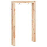 vidaXL Buitendouche 226 cm Massief grenenhout en roestvrijstaal