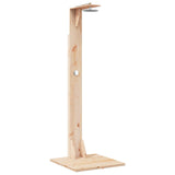 vidaXL Buitendouche 214,5 cm Massief grenenhout en roestvrijstaal
