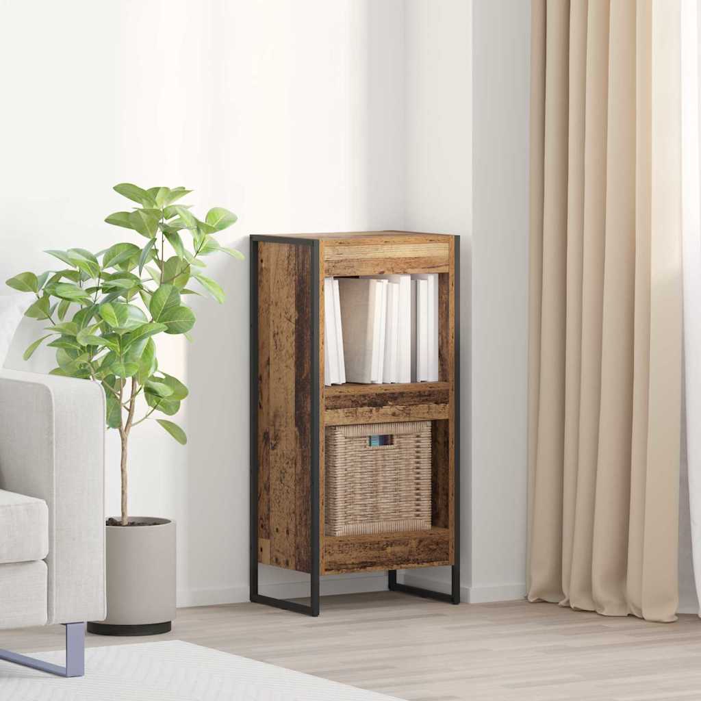 vidaXL Bookcase 2 pcs Black Oak 80 x 30 x 155 cm Engineered wood