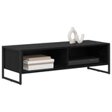 vidaXL TV Cabinet Black Oak 100 x 36.5 x 30.5 cm Engineered wood