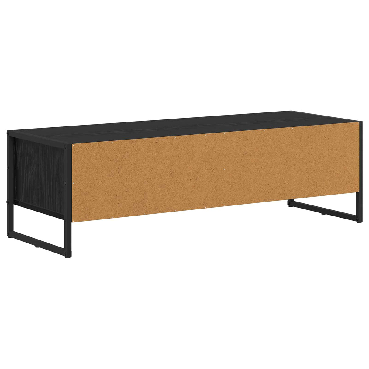 vidaXL TV Cabinet Black Oak 100 x 36.5 x 30.5 cm Engineered wood