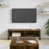 vidaXL TV Cabinet Black Oak 100 x 36.5 x 30.5 cm Engineered wood
