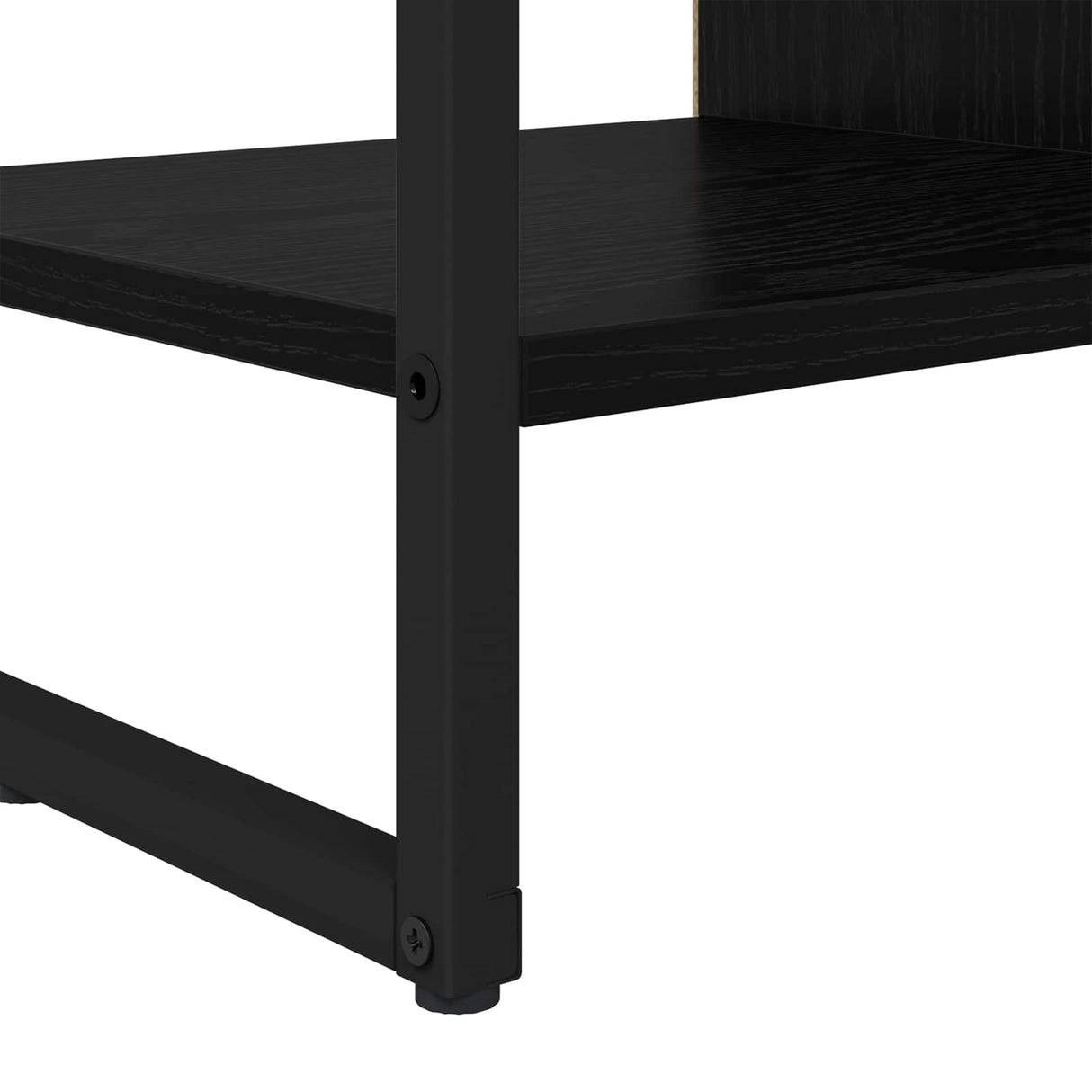 vidaXL Sideboard Black Oak 96.5 x 30 x 75 cm Engineered Wood