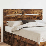 vidaXL Hoofdbord Wit Bewerkt hout