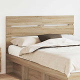 vidaXL Hoofdbord Wit Bewerkt hout