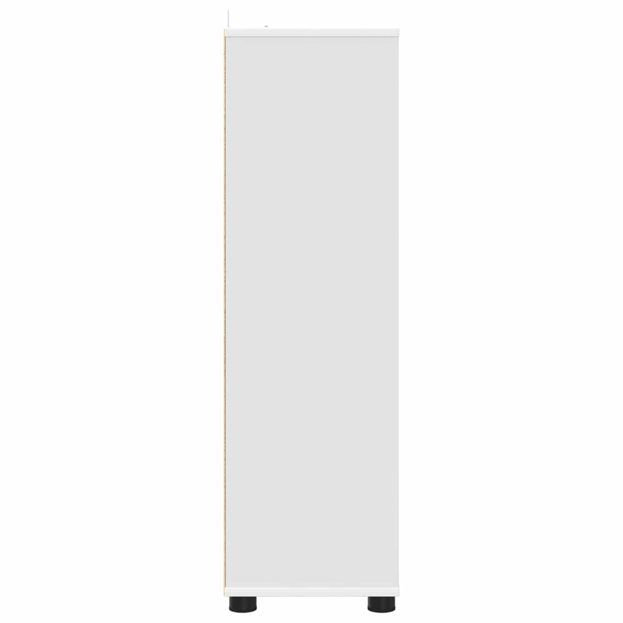 vidaXL Badkamerkast met lade Wit 30,5 x 30 x 101 cm Bewerkt hout