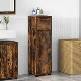 vidaXL Badkamerkast met lade Wit 30,5 x 30 x 101 cm Bewerkt hout