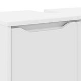 vidaXL Badkamer wastafelkast Wit 60 x 30 x 60 cm Bewerkt hout