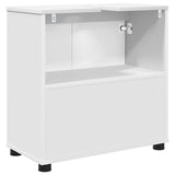 vidaXL Badkamer wastafelkast Wit 60 x 30 x 60 cm Bewerkt hout
