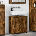 vidaXL Badkamer wastafelkast Wit 60 x 30 x 60 cm Bewerkt hout