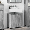 vidaXL Badkamer wastafelkast Wit 60 x 30 x 60 cm Bewerkt hout