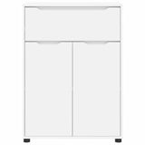 vidaXL Badkamerkast met lade Wit 72,5 x 36,5 x 100 cm Bewerkt hout