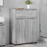vidaXL Badkamerkast met lade Wit 72,5 x 36,5 x 100 cm Bewerkt hout