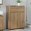 vidaXL Badkamerkast met lade Wit 72,5 x 36,5 x 100 cm Bewerkt hout