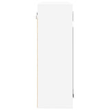 vidaXL Bathroom Mirror Cabinet with Shelf White 60x20x60 cm Engineered Wood