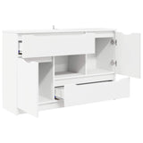 vidaXL Dressoir met lade Wit 100 x 30 x 65,6 Bewerkt hout
