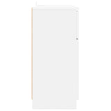 vidaXL Dressoir met lade Wit 100 x 30 x 65,6 Bewerkt hout