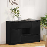 vidaXL Dressoir met lade Wit 100 x 30 x 65,6 Bewerkt hout