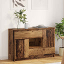 vidaXL Dressoir met lade Wit 100 x 30 x 65,6 Bewerkt hout
