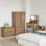 vidaXL Opbergkasten 2 pcs Wit 80 x 48 x 105 cm Bewerkt hout