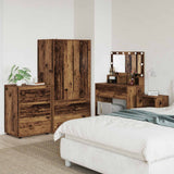 vidaXL Opbergkasten 2 pcs Wit 80 x 48 x 105 cm Bewerkt hout