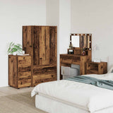 vidaXL Opbergkasten 2 pcs Wit 80 x 48 x 105 cm Bewerkt hout