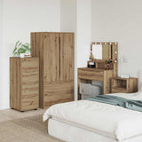 vidaXL Opbergkasten 2 pcs Wit 80 x 48 x 105 cm Bewerkt hout