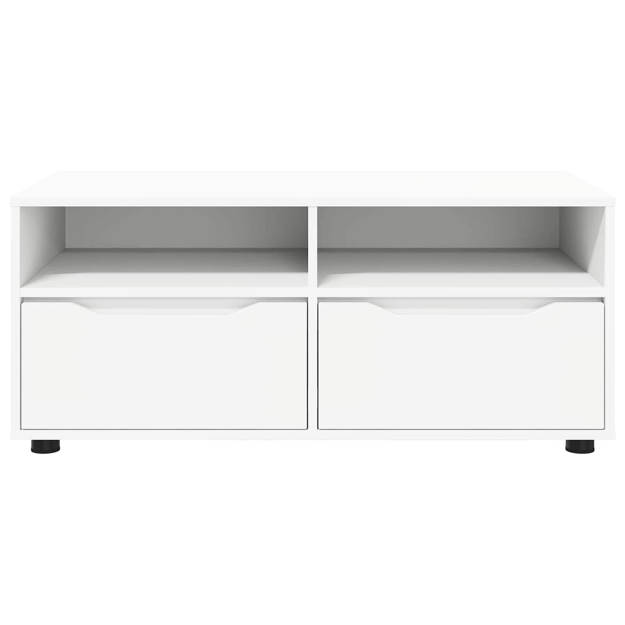 vidaXL TV Kast met lade Wit 100 x 48 x 43 cm Bewerkt hout