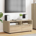vidaXL TV Kast met lade Wit 100 x 48 x 43 cm Bewerkt hout