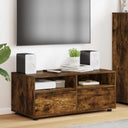 vidaXL TV Kast met lade Wit 100 x 48 x 43 cm Bewerkt hout
