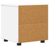 vidaXL Badkamerkast Wit 40,5 x 40 x 44 cm Bewerkt hout
