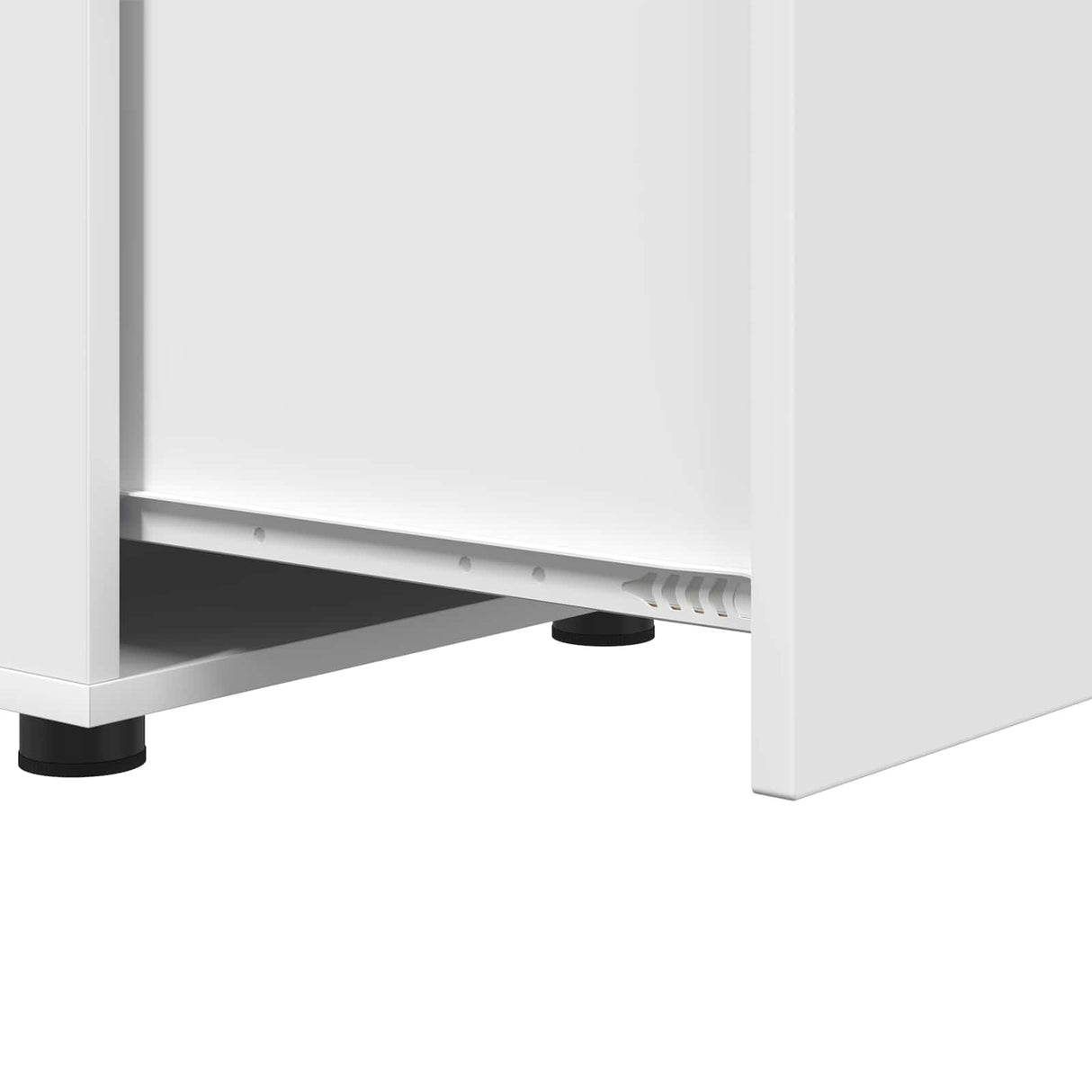vidaXL Badkamerkast Wit 40,5 x 40 x 44 cm Bewerkt hout
