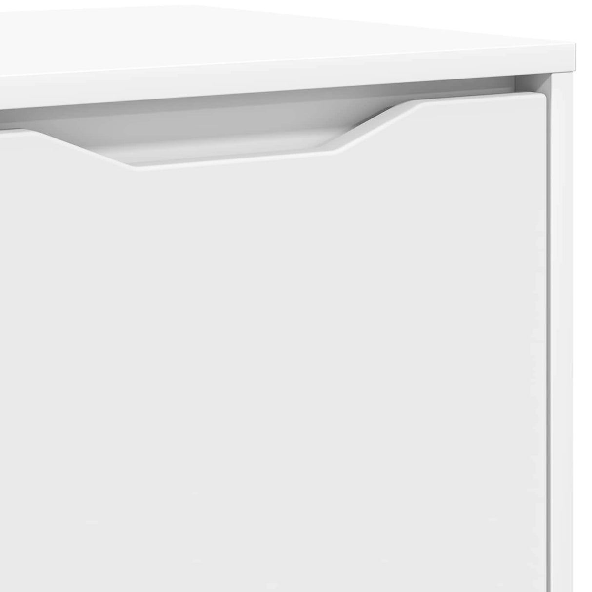vidaXL Badkamerkast Wit 40,5 x 40 x 44 cm Bewerkt hout