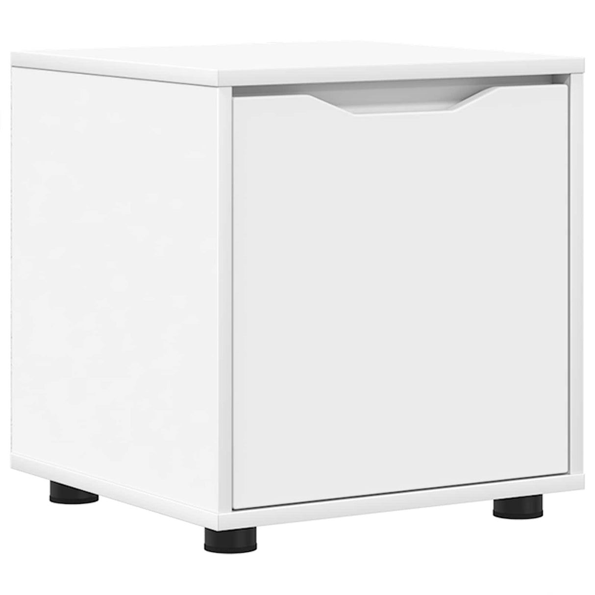 vidaXL Badkamerkast Wit 40,5 x 40 x 44 cm Bewerkt hout