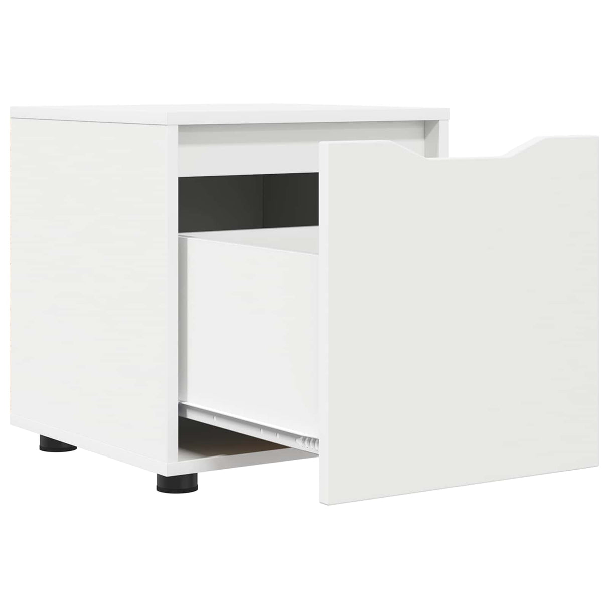 vidaXL Badkamerkast Wit 40,5 x 40 x 44 cm Bewerkt hout