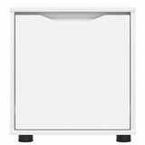 vidaXL Badkamerkast Wit 40,5 x 40 x 44 cm Bewerkt hout