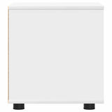 vidaXL Badkamerkast Wit 40,5 x 40 x 44 cm Bewerkt hout
