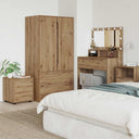 vidaXL Badkamerkast Wit 40,5 x 40 x 44 cm Bewerkt hout