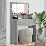 vidaXL Slaapkamer Toilet Tafels Wit 80 x 39,6 x 135 cm Bewerkt hout