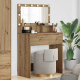 vidaXL Slaapkamer Toilet Tafels Wit 80 x 39,6 x 135 cm Bewerkt hout