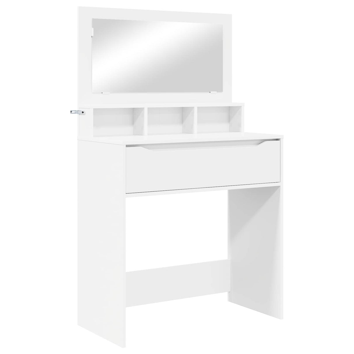 vidaXL Bedroom Dressing Tables White 80 x 39.6 x 135 cm Engineered Wood
