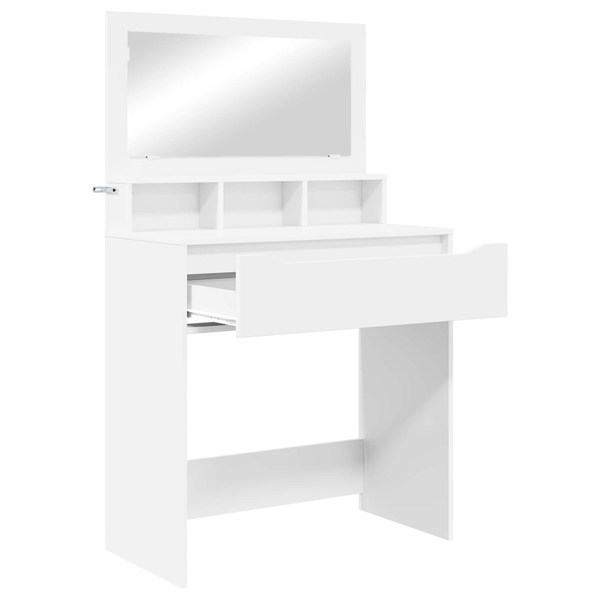 vidaXL Bedroom Dressing Tables White 80 x 39.6 x 135 cm Engineered Wood