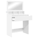 vidaXL Bedroom Dressing Tables White 80 x 39.6 x 135 cm Engineered Wood