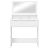 vidaXL Bedroom Dressing Tables White 80 x 39.6 x 135 cm Engineered Wood