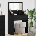 vidaXL Bedroom Dressing Tables White 80 x 39.6 x 135 cm Engineered Wood