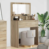 vidaXL Bedroom Dressing Tables White 80 x 39.6 x 135 cm Engineered Wood