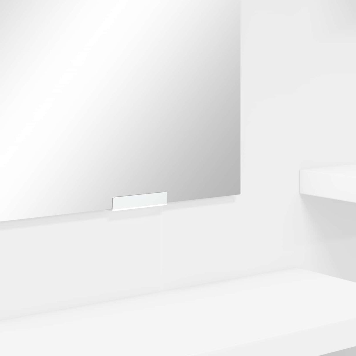 vidaXL Bedroom Dressing Tables White 80 x 39.6 x 135 cm Engineered Wood