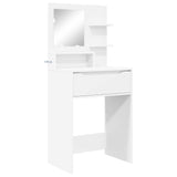 vidaXL Bedroom Dressing Tables White 80 x 39.6 x 135 cm Engineered Wood
